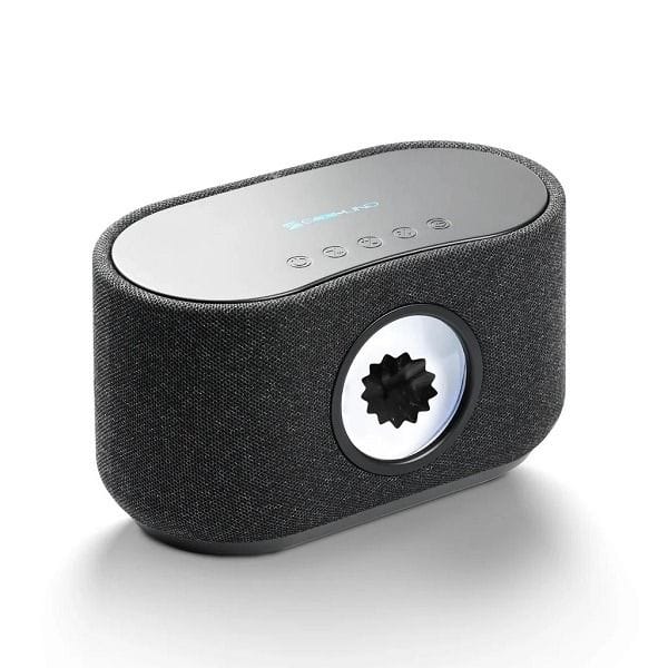 Sovenomund Black Ferrofluid Bluetooth Speaker, Venom Inspired Design, 15W Wireless Fast Charging, Portable Wireless Audio Speaker