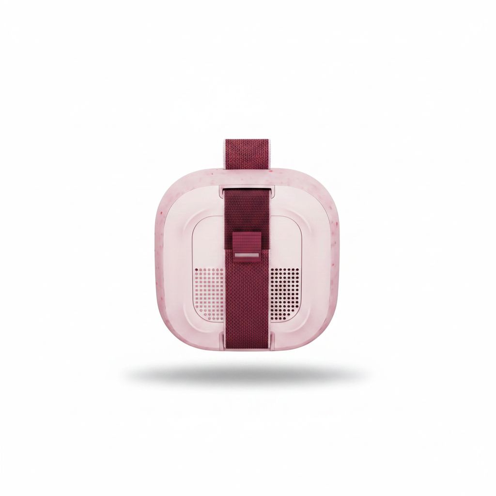 Bose SoundLink Micro Portable Bluetooth Speaker (2nd Gen), Waterproof, Ultra-Portable, Powerful Sound - Petal Pink