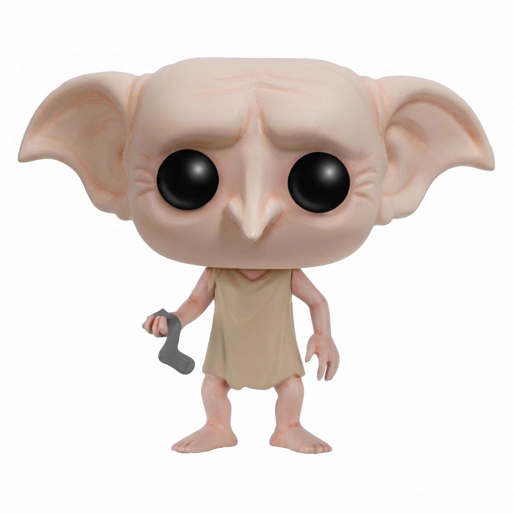 Funko Pop! Harry Potter Dobby Vinyl Figure #06 - Collectible Movie Merchandise, 3.75-Inch Model