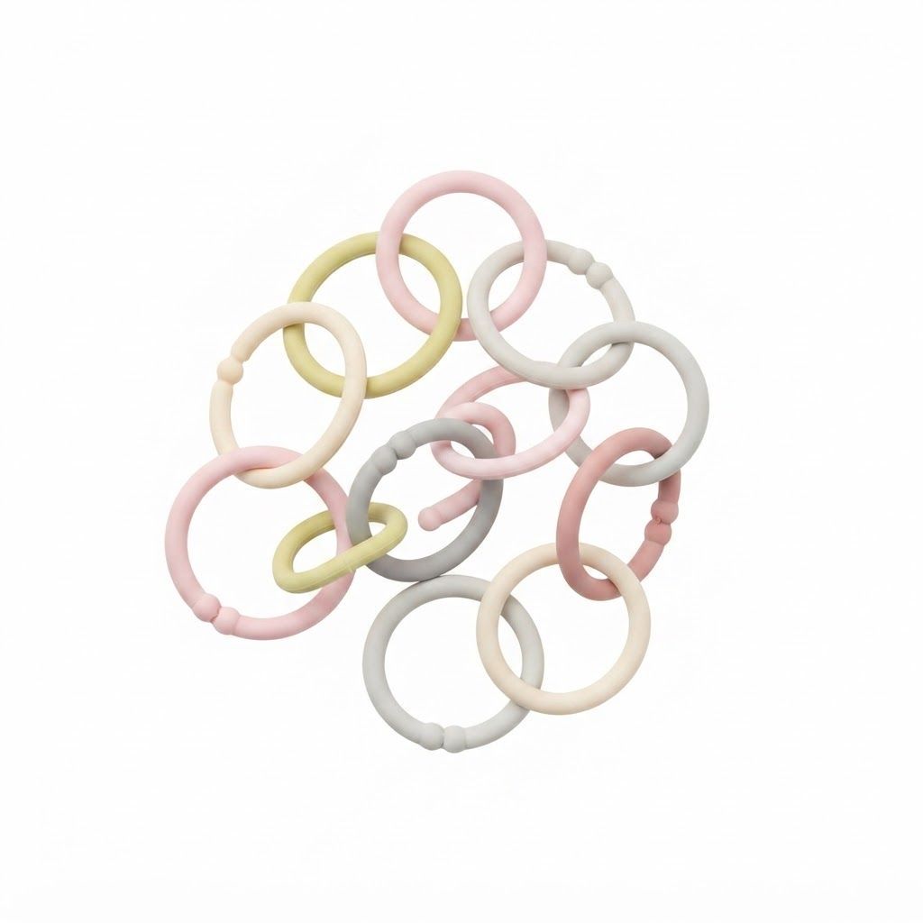 BIBS Pacifier Couture Size 2 6+ Months 2 Pack, Soothing Natural Latex Nipple, Anatomical Shape, Lightweight And Breathable Design - Ivory/Sage