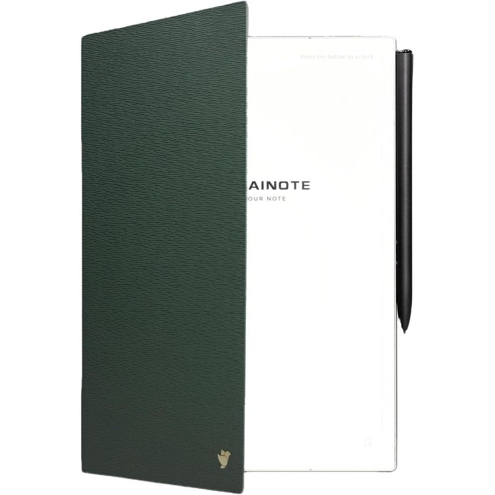 iFLYTEK AINOTE 2 Bundle 10.65" Smart AI Tablet, 1920x2560 Display, Handwriting-to-Text, 4GB RAM, 64GB Storage, 4000mAh Battery, Protective Folio & 5 Pen Refills, Dark Green