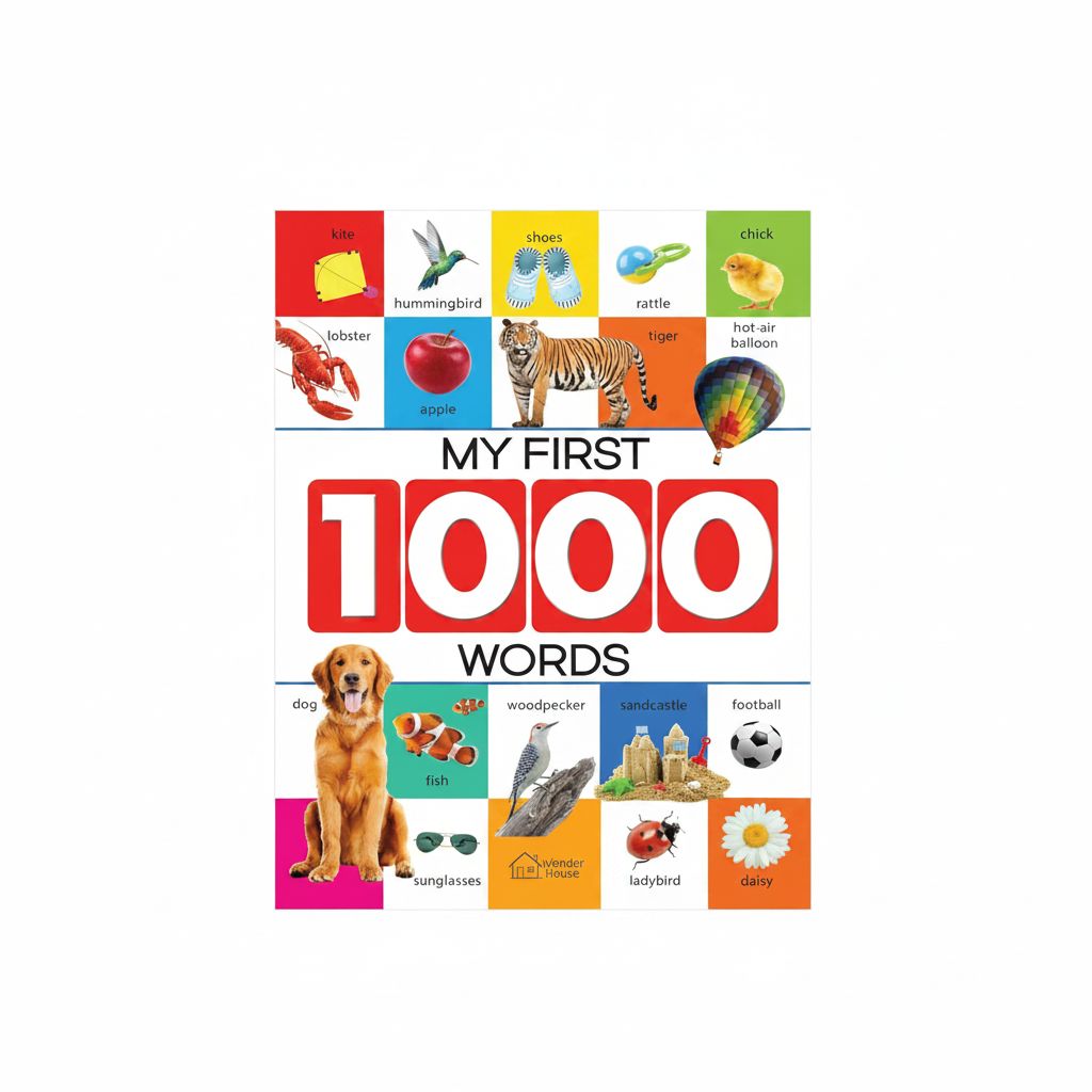 Wonder House Books: My First 1000 Words - Early Learning Fun!