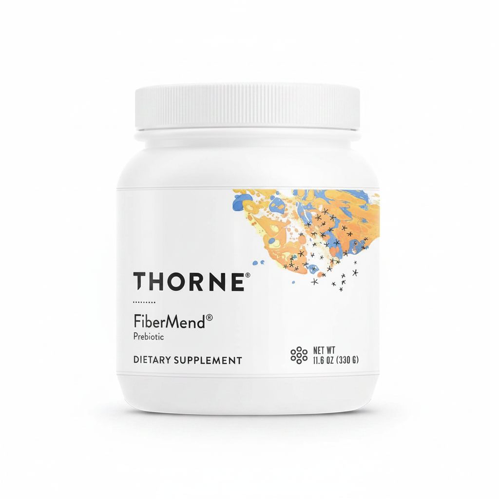 Thorne FiberMend Prebiotic Fiber Powder for Digestive Health - 329g
