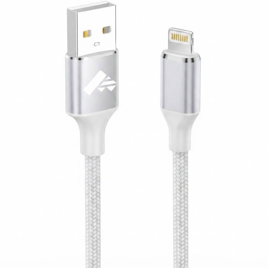 Aioneus MFi Certified iPhone Charger Cable 1M - USB A to Lightning Fast Charging Cord for iPhones