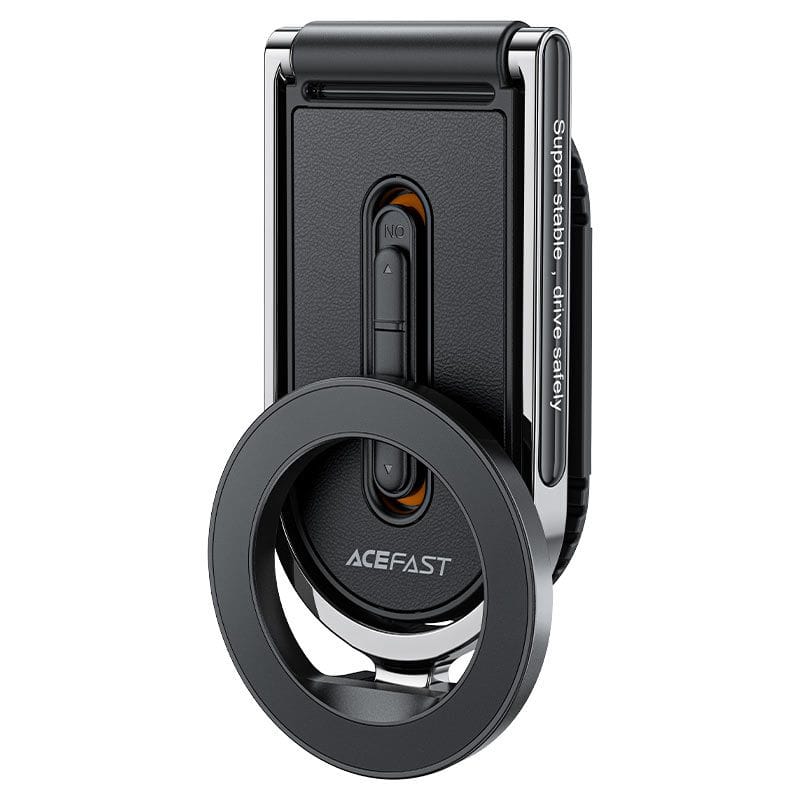 HOCO D54 Magnetic Car Phone Mount Holder, Strong Magnetic Grip, 360° Rotation, Dashboard & Air Vent Compatible, Universal - Black