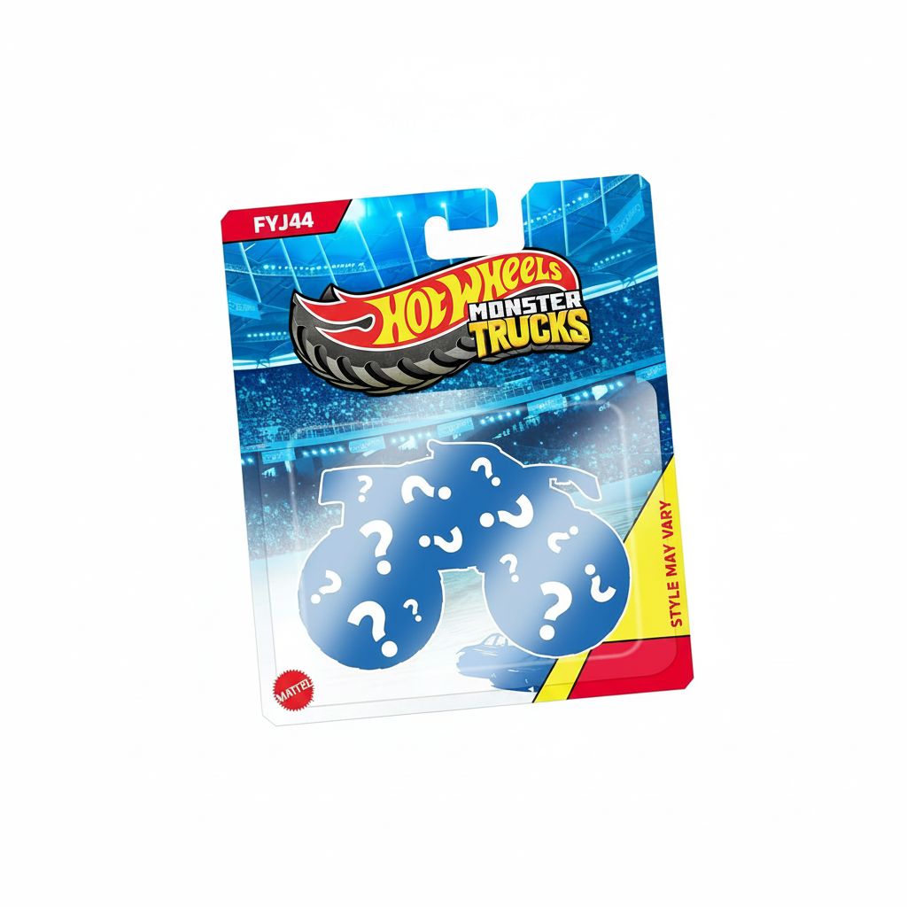 Hot Wheels Monster Trucks Die-Cast 1:64 Scale Vehicles with Exclusive Add-Ons