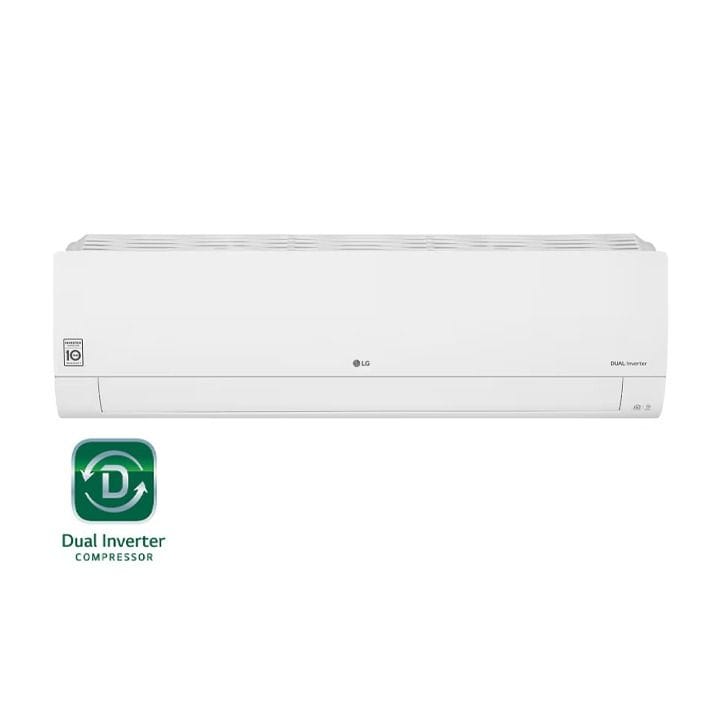 LG 3 Ton Split Air Conditioner 31,000 BTU, Dual Inverter Compressor™, Gold Fin™, Faster Cooling, Dual Protection Filter - White - I38TKF