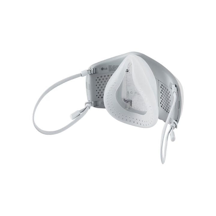LG AP551AWFA PuriCare Wearable Air Purifier 2nd Gen - Elegant White (Made in Korea)