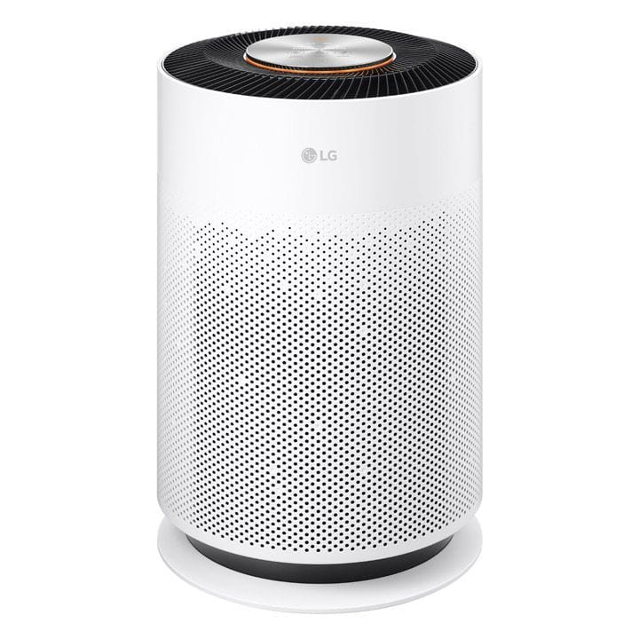 LG PuriCare 360 Air Purifier Hit, Multi Filtration System, Compact Design, Wi-Fi Enabled - White - AS60GHWG0