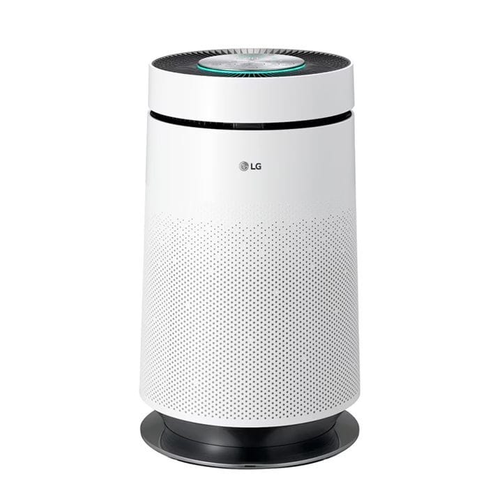 LG PuriCare 360° Air Purification And Clean Booster, Anti-bacterial Nano-ions, H13 HEPA, Clean Booster 61.2m² - White - AS65GDWH0