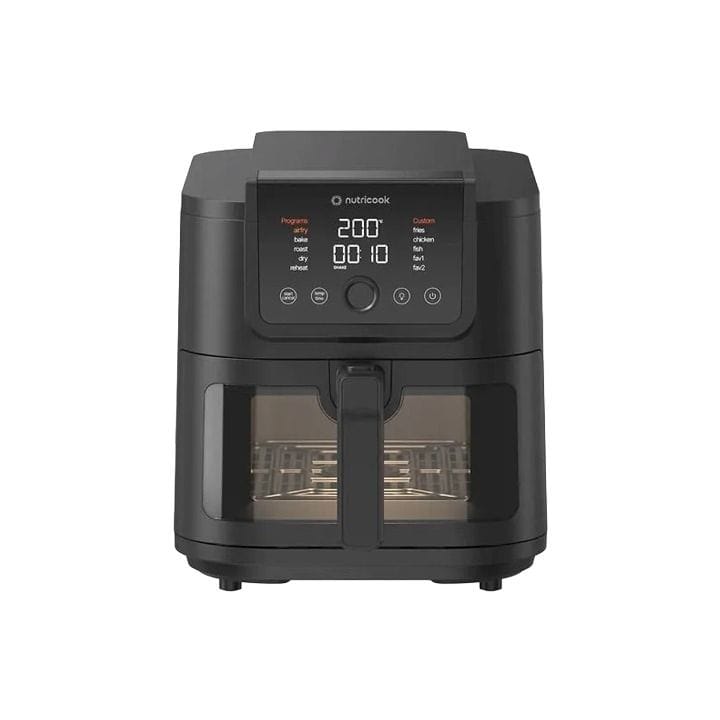 LG Air Purifier White + Nutricook Air Fryer Slim XXL 8L + Nutricook 2-Slice Digital Toaster + Nutricook Kitchen Scale Black - Cozy Home Bundle (101001000000194 + 301006000000131 + 301006000000081 + 301006000000118)
