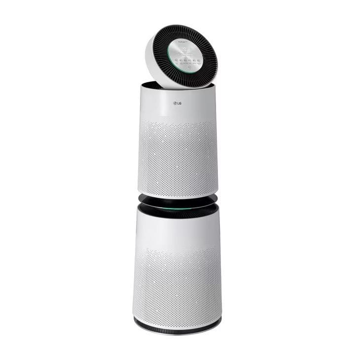 LG PuriCare 360 Air Purifier Dual Version, H13 HEPA, with Clean Booster 91m² | AS10GDWH0