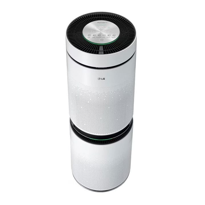 LG PuriCare 360 Air Purifier Dual Version, H13 HEPA, with Clean Booster 91m² | AS10GDWH0