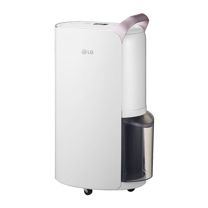 LG Smart Dehumidifier, Dual Inverter Compressor, Smart Efficiency, H13 HEPA Filter - White - MD19GQGE0 (Open Piece/Display Unit)