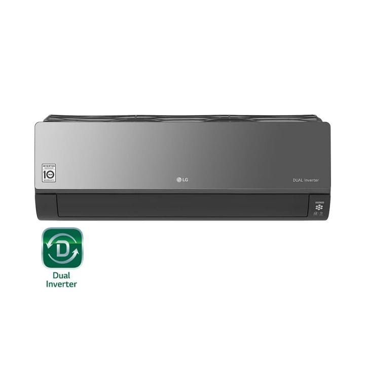 LG 1.5 Ton ARTCOOL Inverter AC 18000 BTU, Energy Saving, Fast Cooling, Dual Inverter Compressor™, Smart ThinQ™ (Wi-Fi), Plasmaster™ IonizerPLUS - Grey - A23TNC