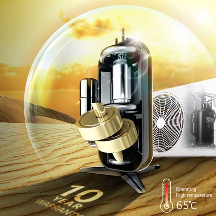 LG 1.5 Ton Split Air Conditioner 18,081 BTU, Dual Inverter Compressor™, Smart ThinQ™ (Wi-Fi), Plasmaster Ionizer+ - White - I23TNC