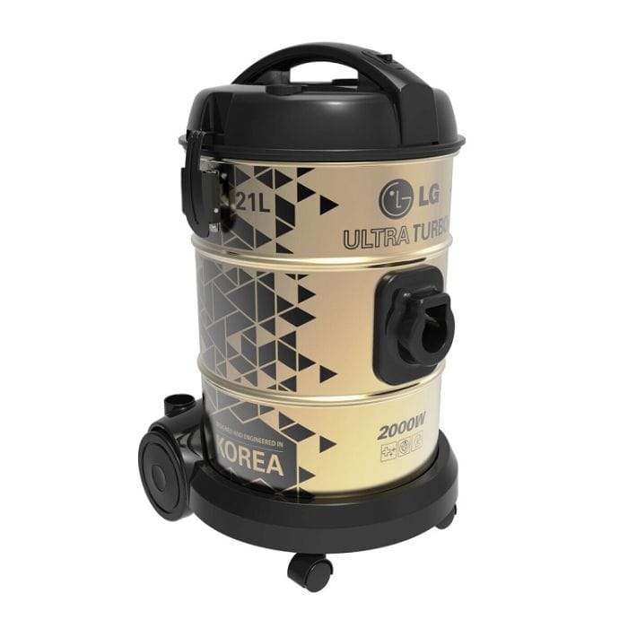 LG 2000W Vacuum Cleaner, Universal Multi-Surface Nozzle, Steel Telescopic 21L - Gold - VP7320NNTG