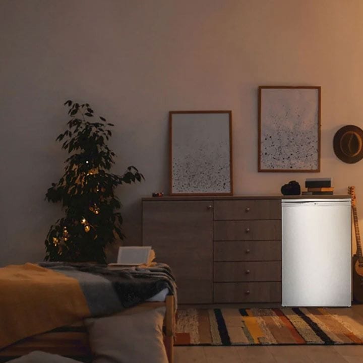 LG Single Door Refrigerator, Direct Cooling, Low Voltage Stabilizer 92 Liter - White - GL-131SQQP