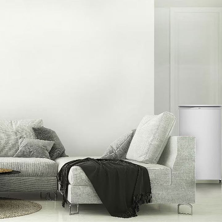 LG Single Door Refrigerator, Direct Cooling, Low Voltage Stabilizer 92 Liter - White - GL-131SQQP