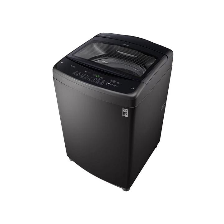 LG Top Load Washer, 18Kg, Black Color, Smart Inverter Control, TurboDrum, Smart Diagnosis | T18665NEHT2