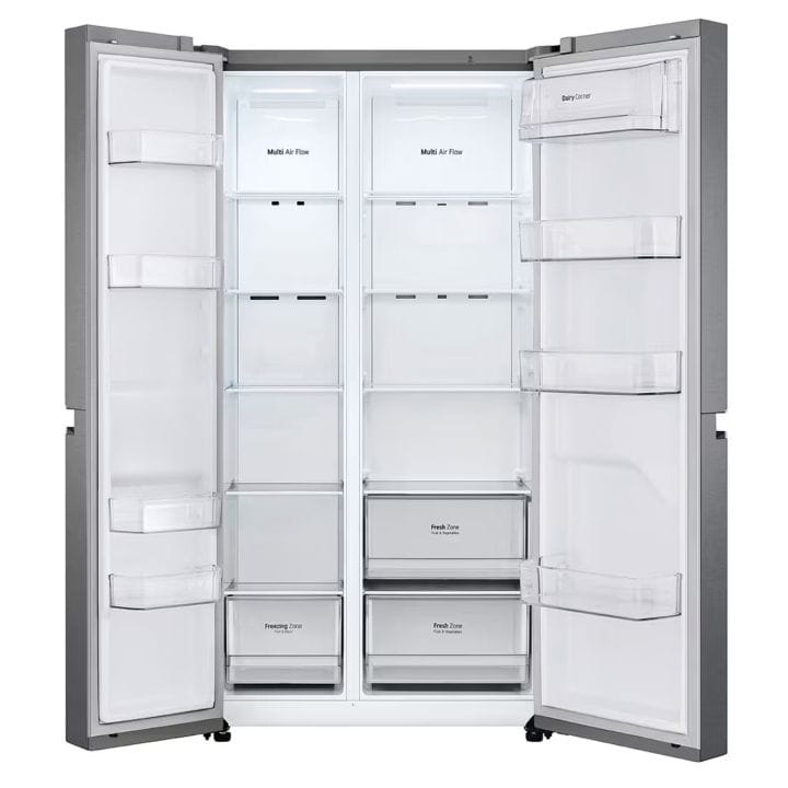 LG 634L Side by Side Refrigerator, LINEARCooling | GR-B267JQYL