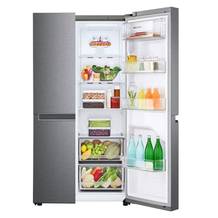 LG 634L Side by Side Refrigerator, LINEARCooling | GR-B267JQYL