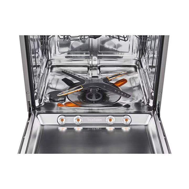 LG QuadWash Built-in Steam Dishwasher, 14 Place Settings, EasyRack Plus, Inverter Direct Drive, ThinQ | DBC425TS