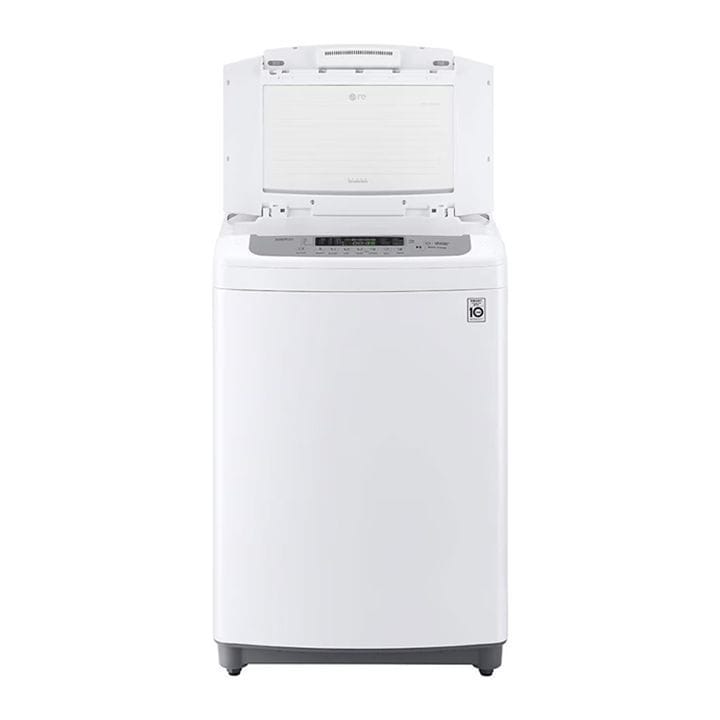 غسالة تحميل علوي إل جي سعة ١٧ كجم - فضي متوسط - صنع في تايلاند | T1785NEHT  