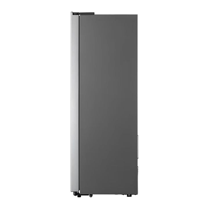 LG Side by Side Refrigerator, Total No Frost, Multi AirFlow, Touch LED Display, Smart Inverter Compressor Tempered Glass | GRFB587PQAM