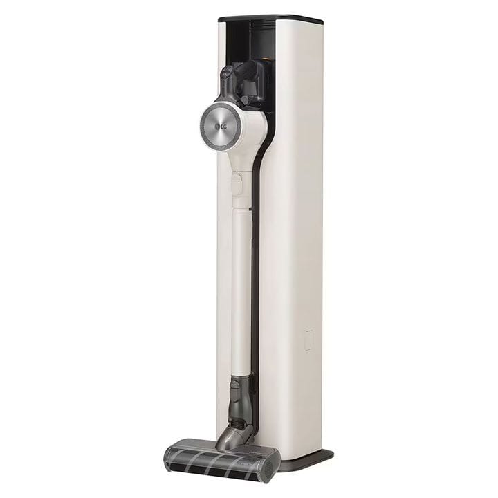 LG CordZero A9 Ultra Vacuum Cleaner, Dual Battery, UVC LED And Filtration System 210W - White - A9T-ULTRA -DCBQLGF