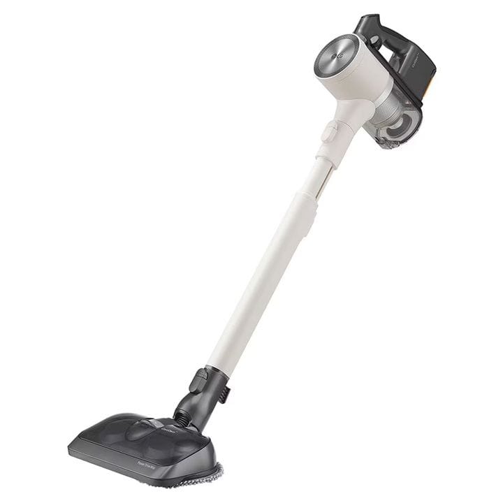 LG CordZero A9 Ultra Vacuum Cleaner, Dual Battery, UVC LED And Filtration System 210W - White - A9T-ULTRA -DCBQLGF
