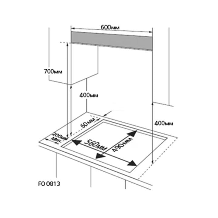 LG Built In Gas Hob With 4 Burners 60cm, Enamel Coated Pan Support, Sleek Silver Design Adds Style To Kitchen - Silver - HU641BBG