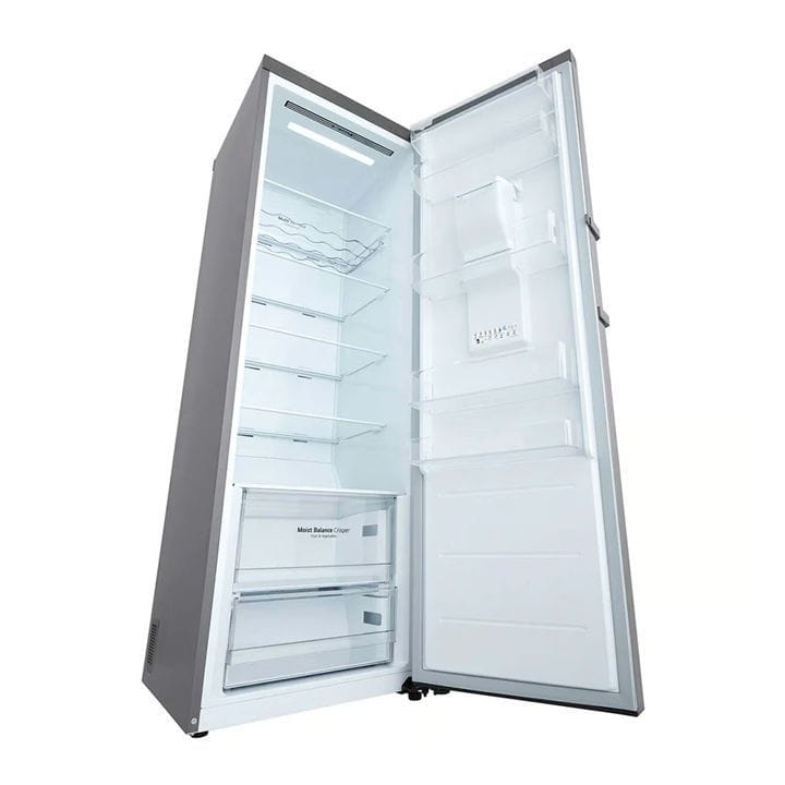 LG 411 Ltrs Single Door 411 Ltrs Refrigerator - Platinum Silver | GR-F411ELDM
