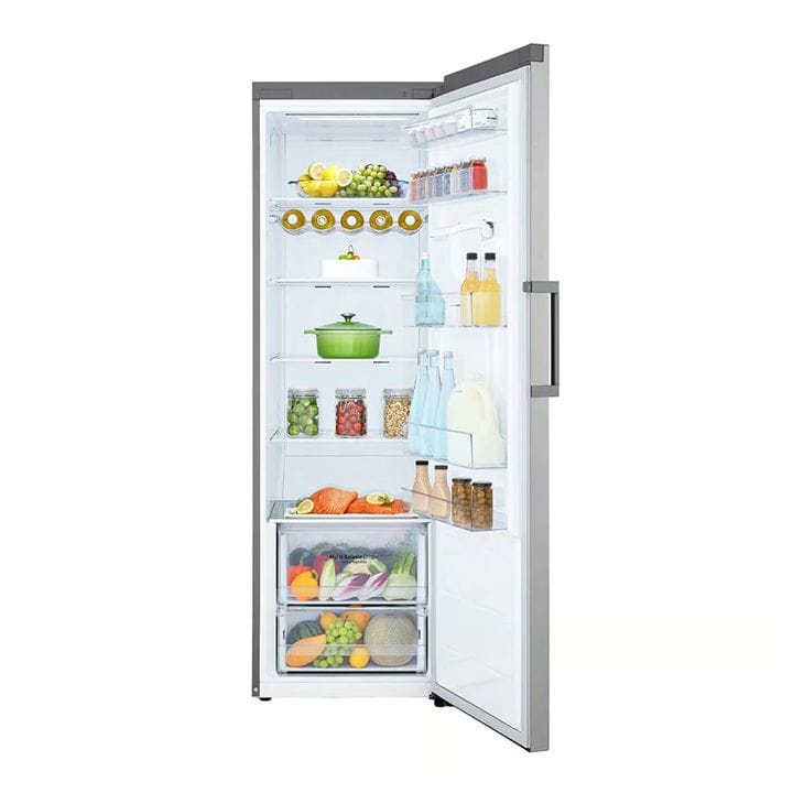 LG 411 Ltrs Single Door 411 Ltrs Refrigerator - Platinum Silver | GR-F411ELDM