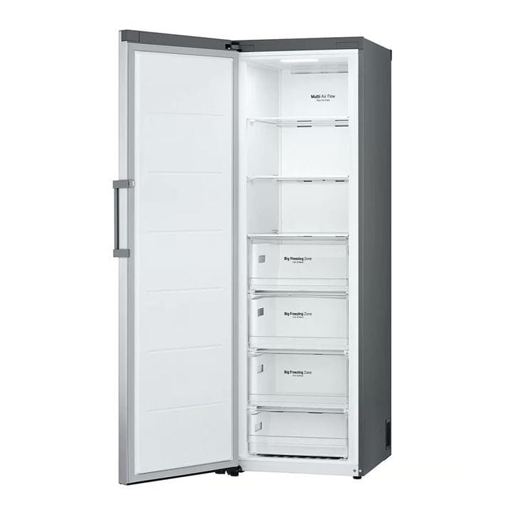 LG 324 Ltrs Upright Freezer - Silver | GR-B414ELFM