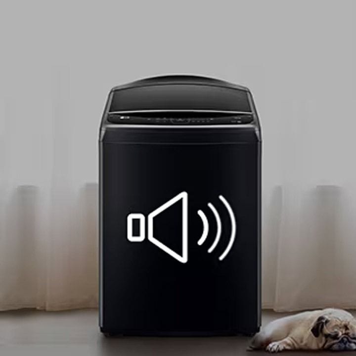 LG Top Load Washer 25Kg, Intelligent Control, AIDD Intelligent Care For Greater Fabric Protection, TurboWash3D - Platinum Black - T25H9EFHTP