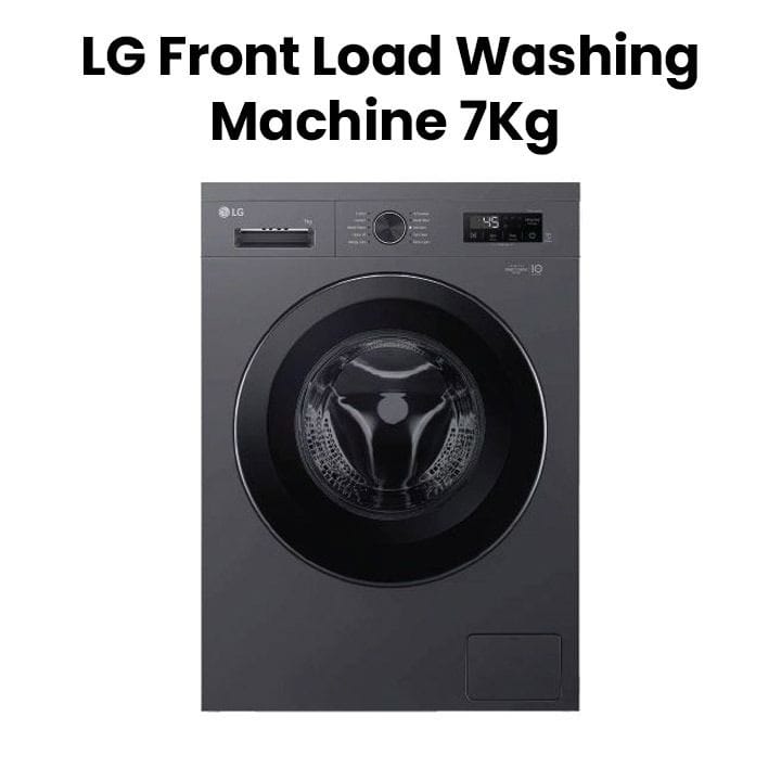LG 7Kg Front Load Washing Machine Middle Black Made In China | F2Y1HYP6J