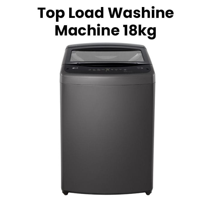 LG 18Kg Top Load Washine Machine - Middle Black Made In Thailand | T18V1NDHT2