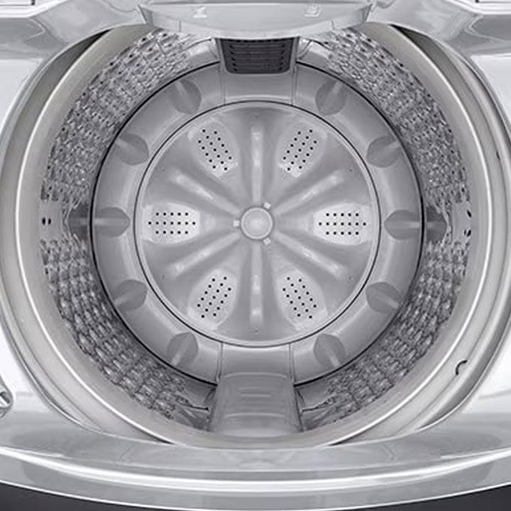 LG Top Load Washing Machine 18Kg, Smart Inverter, TurboDrum, Smart Motion, Soft Closing Door, Wide Lint Filter - Middle Black - T18V1NDHT2