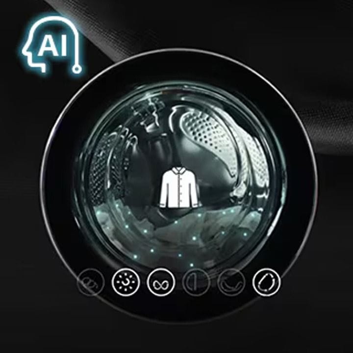 إل جي برج غسيل 12/10 كجم - فولاذ أسود | W4W8BVPKZHM