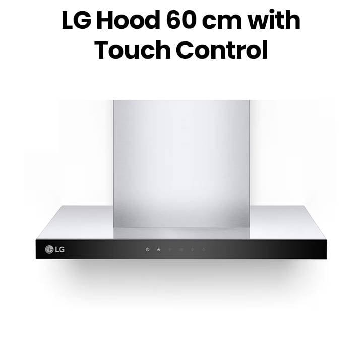 LG 60Cm Range Hood - Black |HC7Z2425S - Made in China
