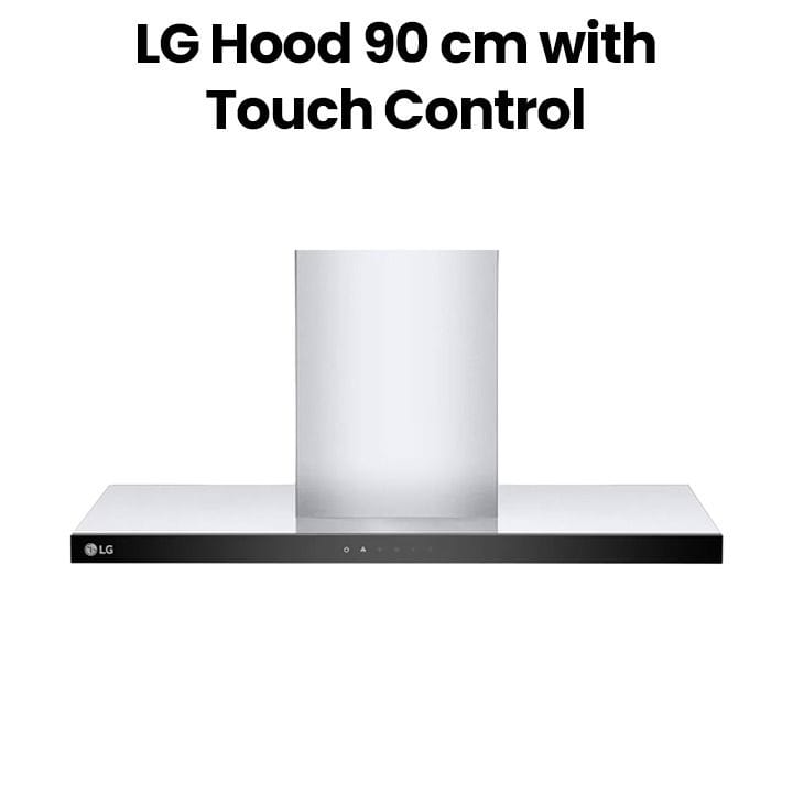 LG 90Cm Range Hood - Black | HC7Z3625S -  Made in China