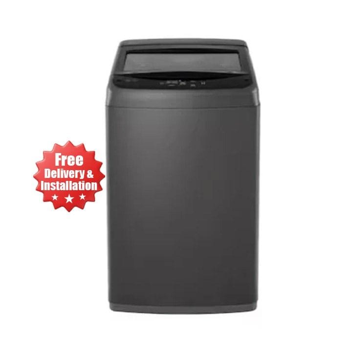 LG Top Load Fully Automatic Washing Machine 9kg, TurboDrum Technology, Smart Inverter Motor, Auto Pre-Wash - Middle Black - T65S1TDDT2
