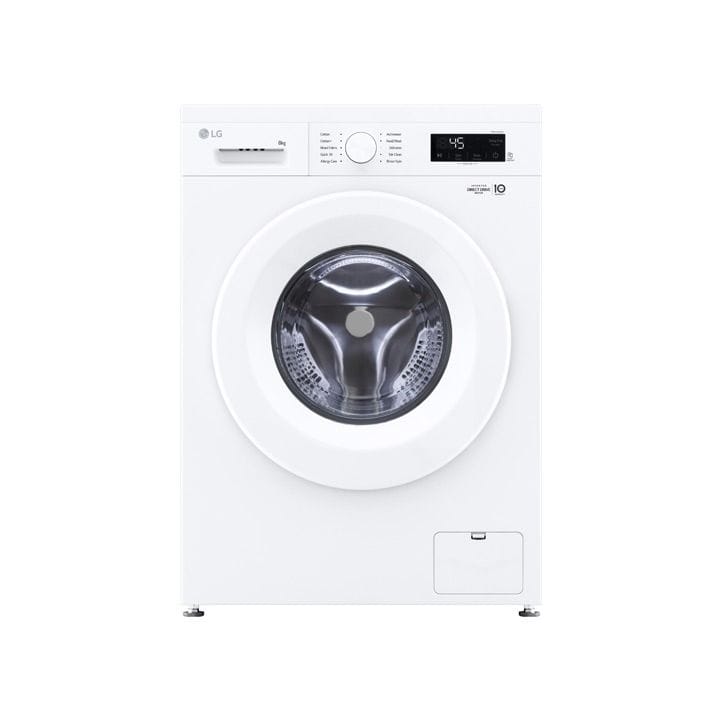 LG 8 kg Front Load Washing Machine – Hygiene Steam | White | F2Y1TYP3W