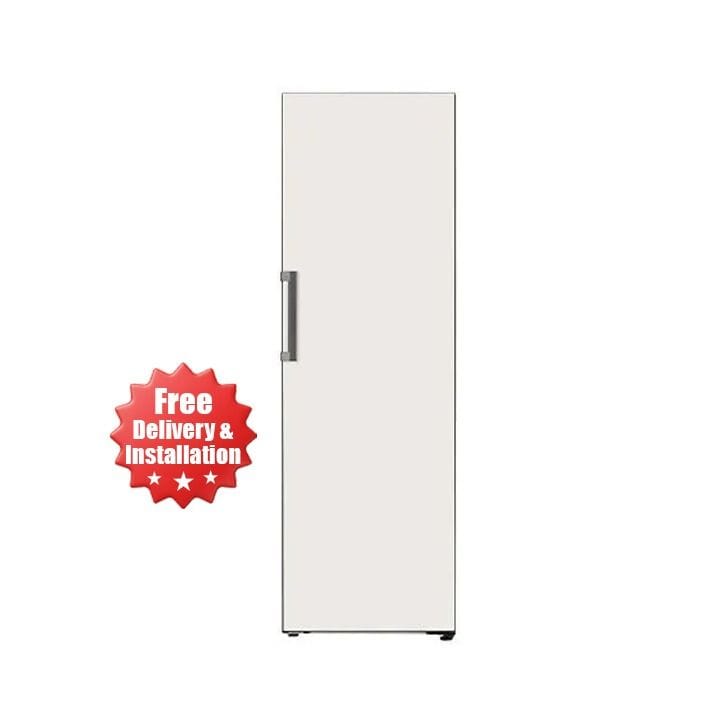 LG 411L Refrigerator | Smart Cooling | Beige Glass | LOB451FGPM