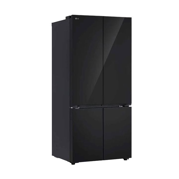 LG French Door Refrigerator 619L – Inverter Linear Compressor, Door Cooling+, Multi Air Flow, Hygiene Fresh+, ThinQ Smart Control | Black Glass - GR-B30FFGPB