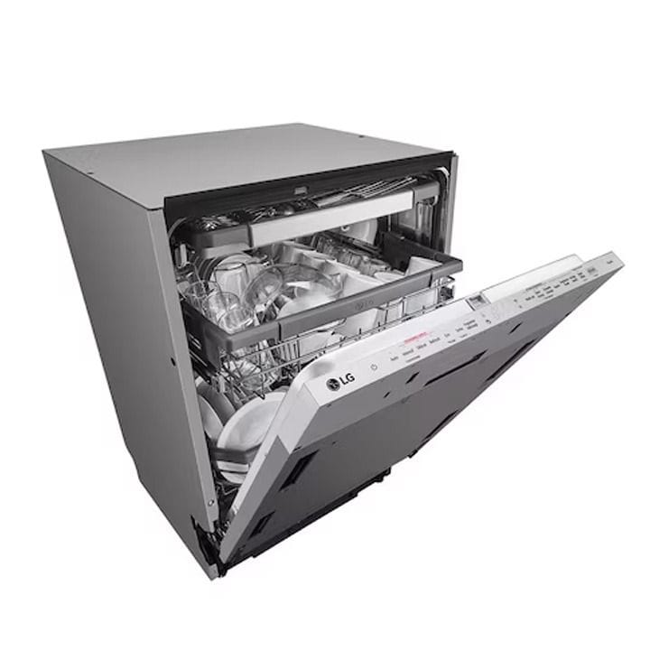 LG 14 Place Setting Built-In Dishwasher With QuadWash And Inverter Direct Drive - Noble Steel - DBC435TSL.AASPGCC