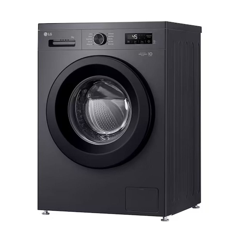 LG 9kg Front Load Washing Machine, AI Direct Drive, Steam Technology, ThinQ Wi-Fi Smart Control | Black - F4Y2VYPYJ.AMBPMEA