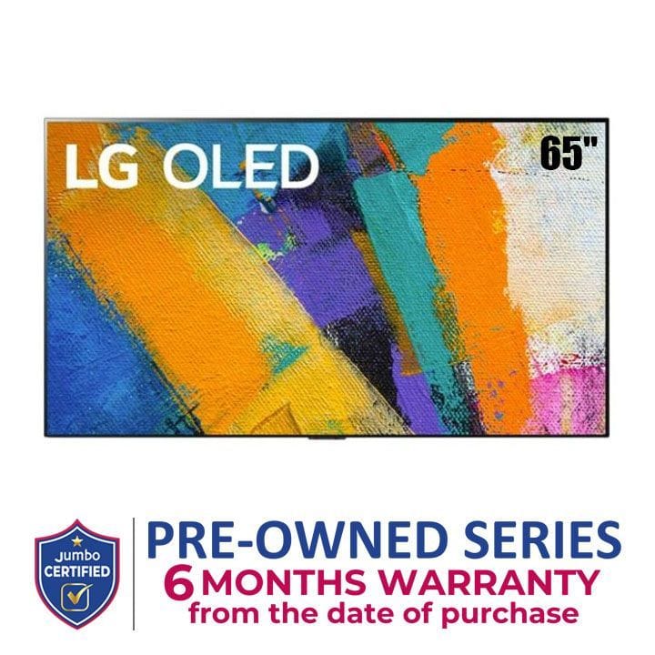 إل جي تلفزيون OLED 65 بوصة، سلسلة GX، تصميم معرض، 4K Cinema HDR، تعتيم بكسل | OLED65GXPVA