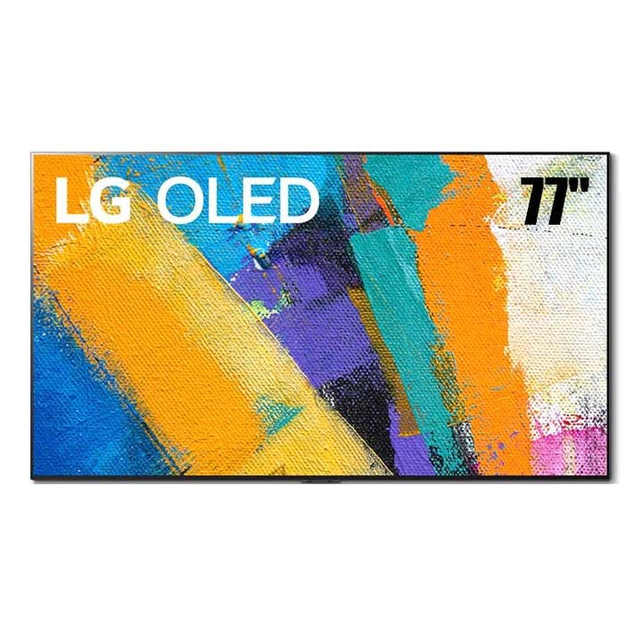 LG 77 inch Class with Gallery Design 4K Smart OLED TV w/AI ThinQ® | OLED77GX